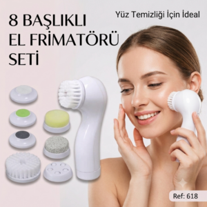 8 Başlıklı Profesyonel El Frimatörü