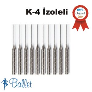 Ballet epilasyon iğnesi K4 izoleli
