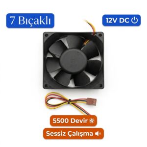 12 Volt güçlü Fan