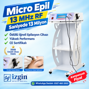13 MHz Yüksek Teknoloji Epilasyon Cihazı